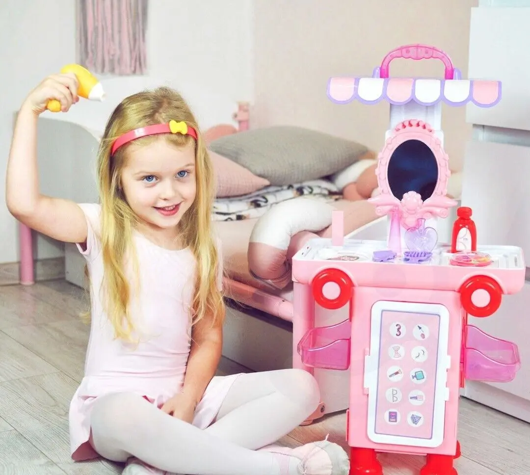 Masuta de toaleta pentru copii Woopie 44695 (Pink/Red) - 2