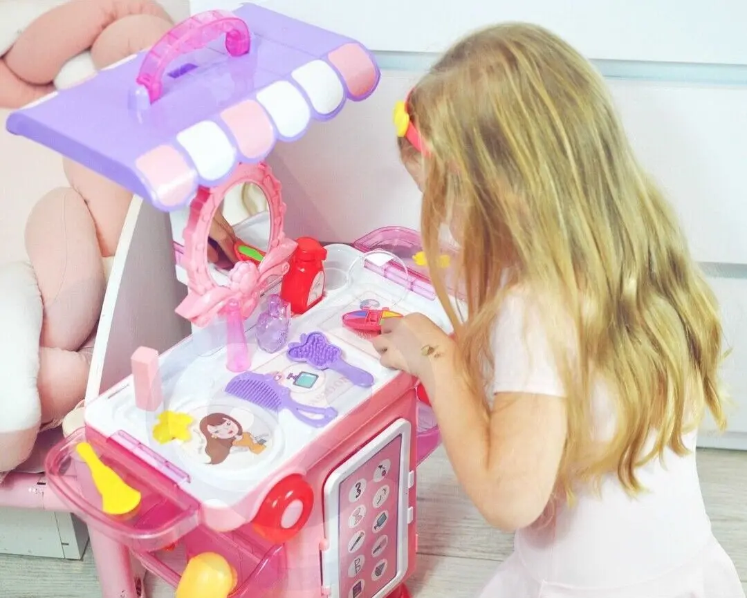 Masuta de toaleta pentru copii Woopie 44695 (Pink/Red) - 5