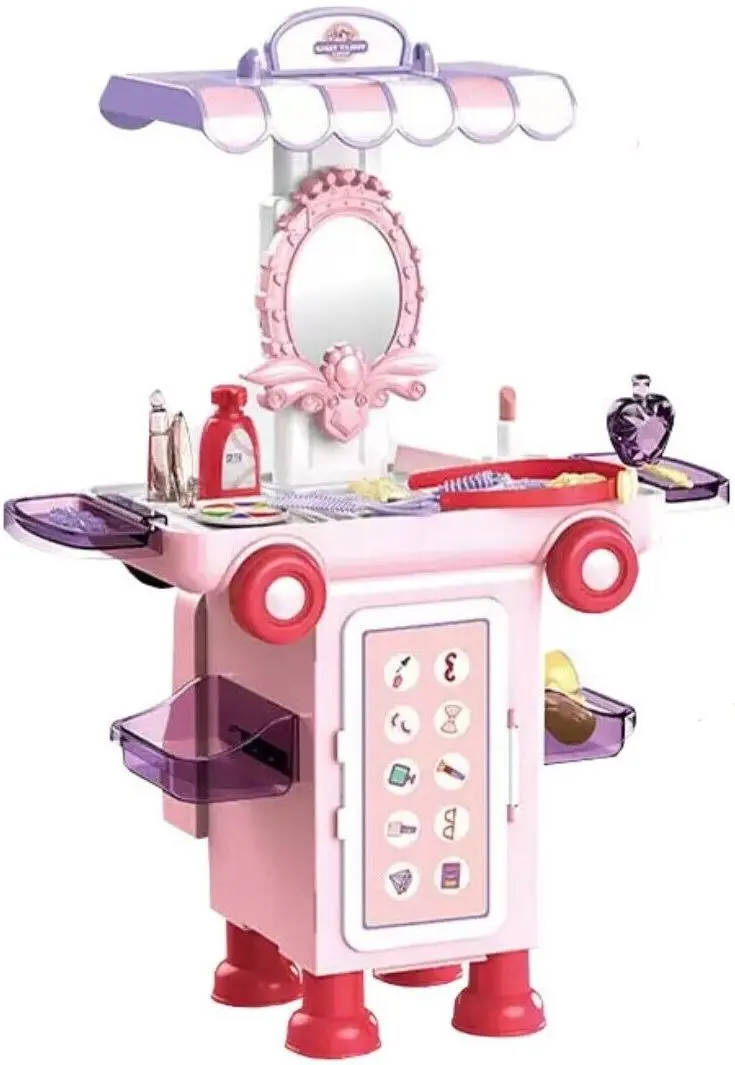 Masuta de toaleta pentru copii Woopie 44695 (Pink/Red)