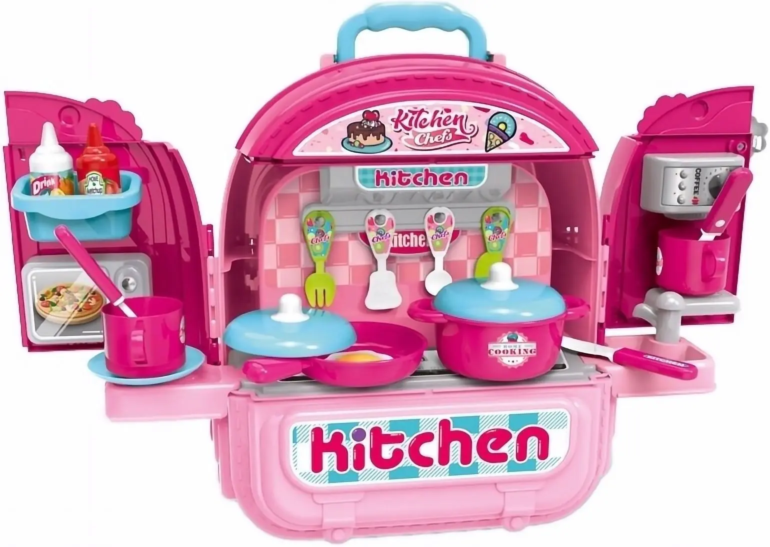 Bucatarie de joaca Woopie Kitchen 50087 (Pink)