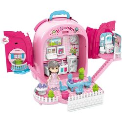 Игровая кухня Woopie Kitchen 50087 (Pink)