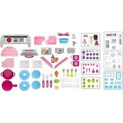 Bucatarie de joaca Woopie Kitchen 50087 (Pink) Thumb