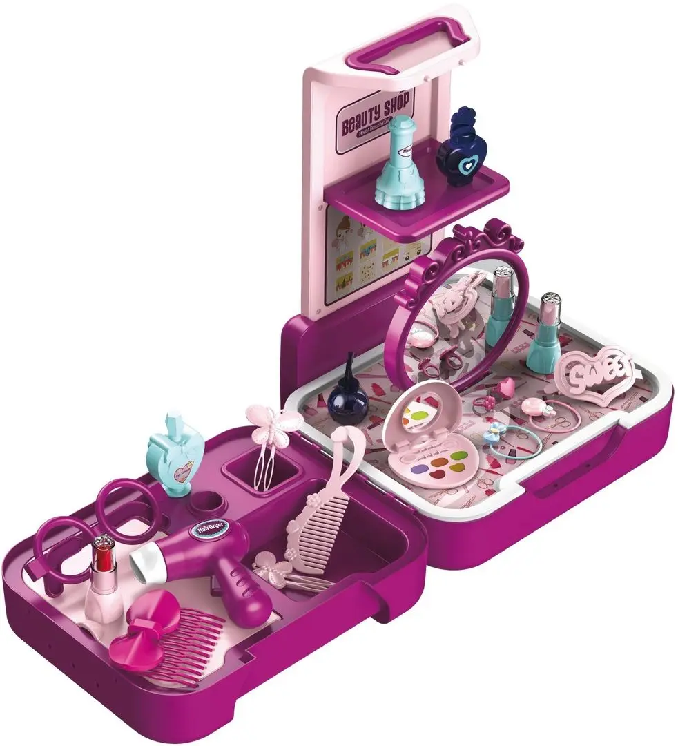 Set de joaca Woopie Beauty Shop (Pink/Violet)