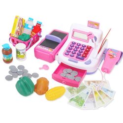 Set de joaca Woopie Cash Register 28798 (Pink/White)