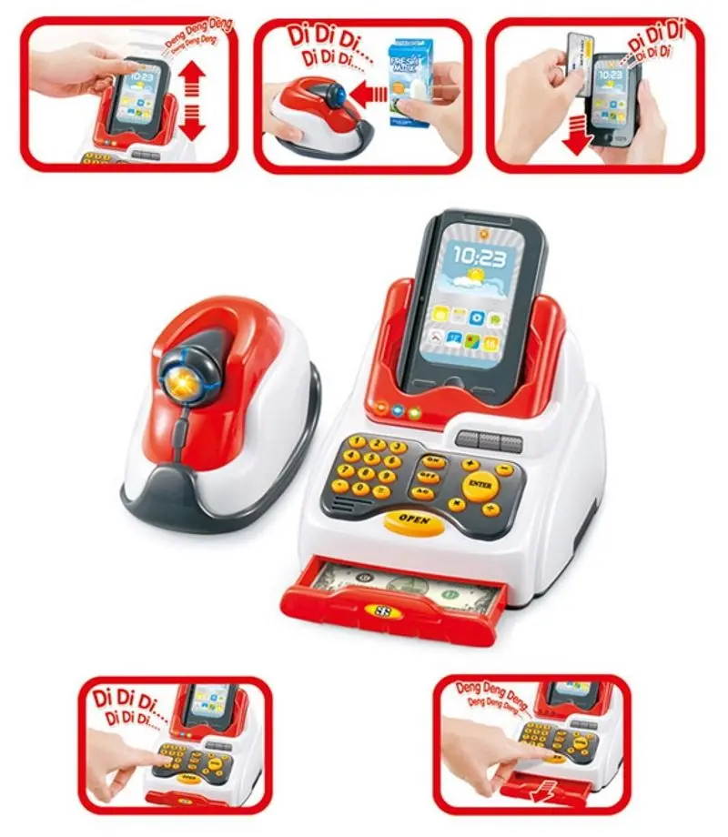 Игровой набор Woopie Cash Register 29665 (White/Red) - 2