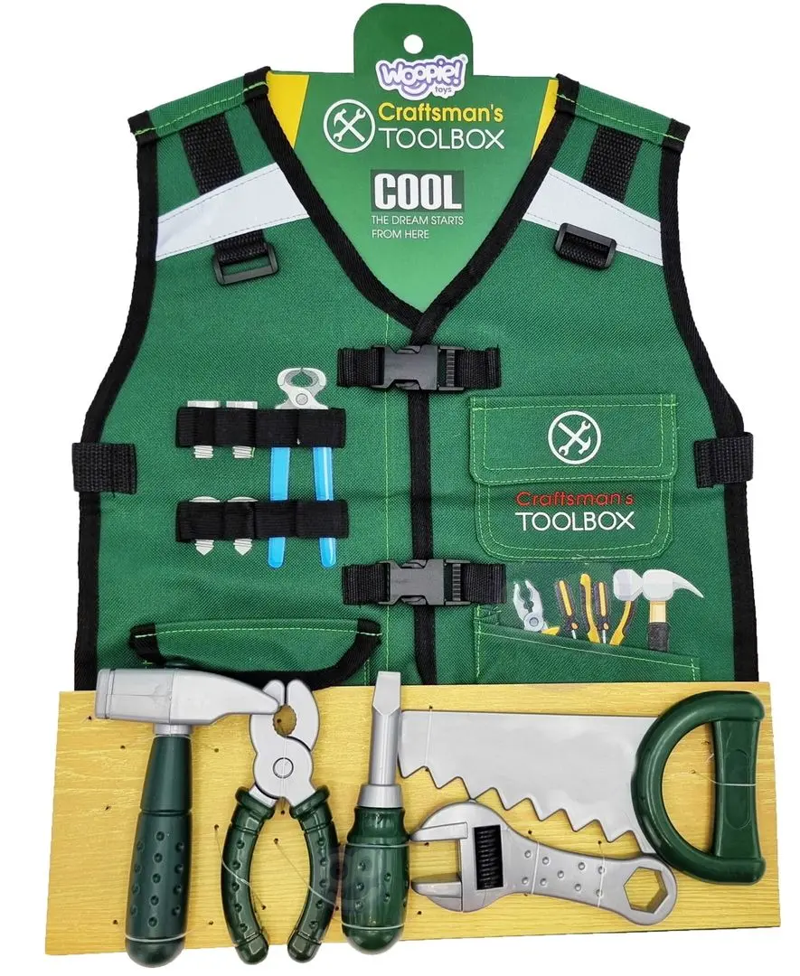 Игровой набор Woopie Craftsman's Toolbox 31309 (Green)