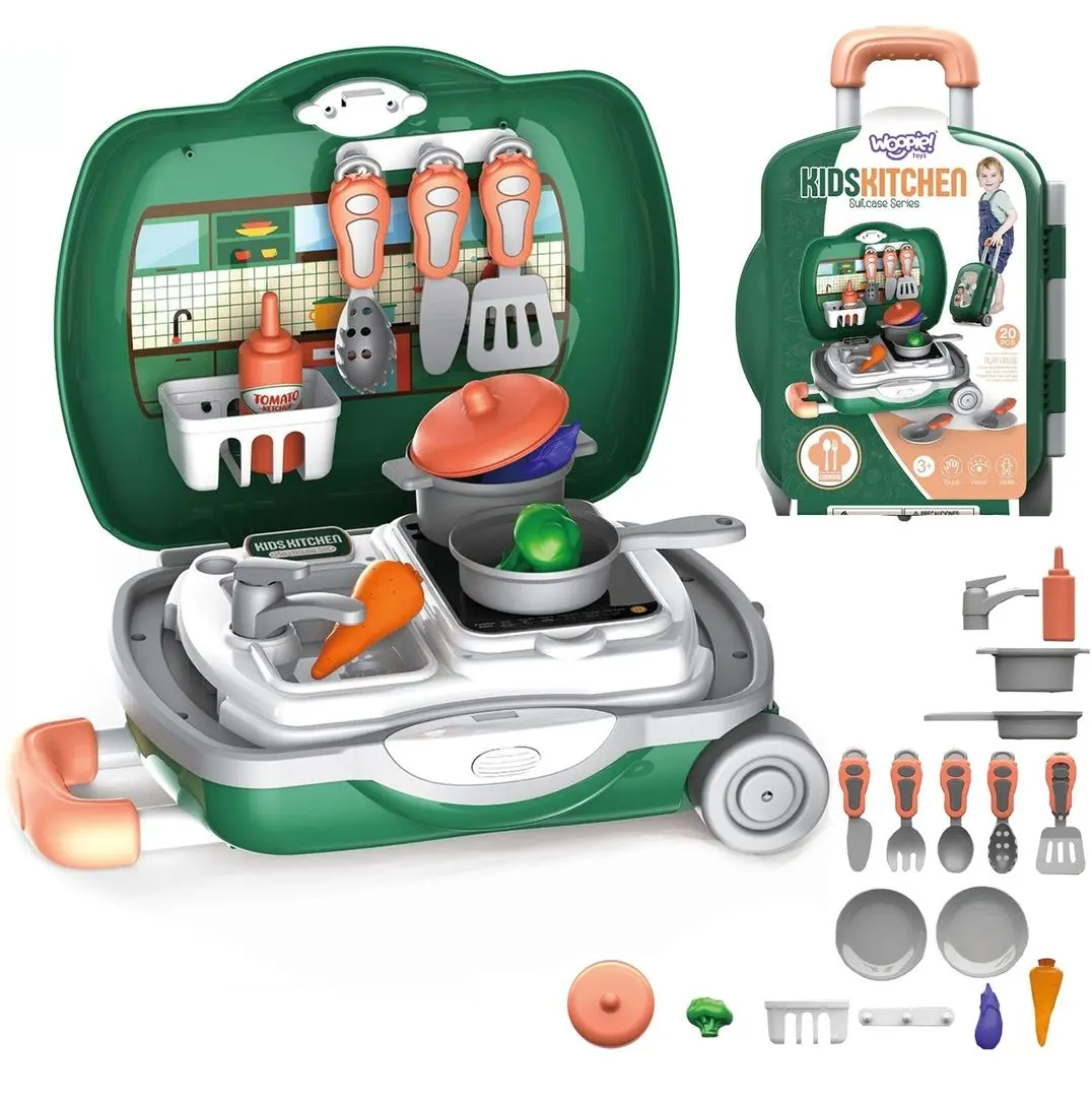 Set de joaca Woopie Kids Kitchen 44664 (Green) - 2