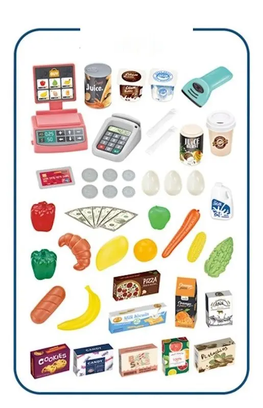 Set de joaca Woopie Supermarket 28774 (Blue/Pink)