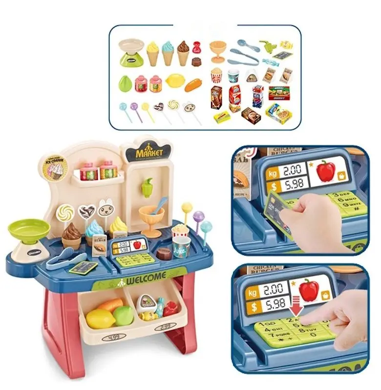 Игровой набор Woopie Supermarket 29948 (Blue/Pink)