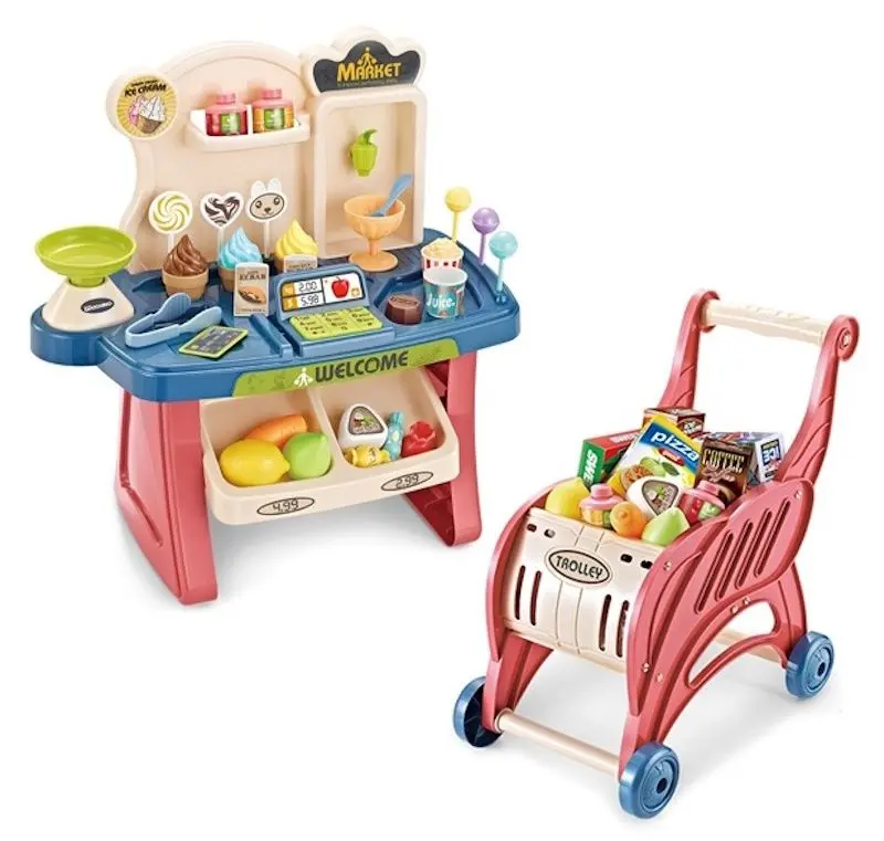 Игровой набор Woopie Supermarket 29948 (Blue/Pink)