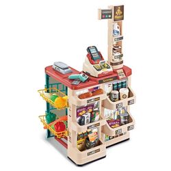 Set de joaca Woopie Supermarket 29979 (Pink/Beige) Thumb