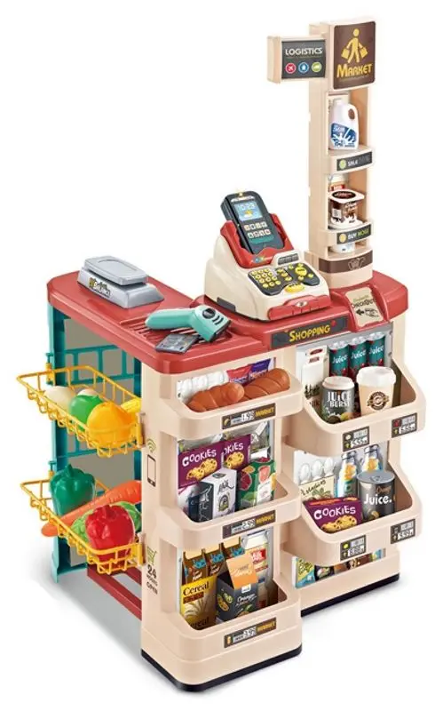 Set de joaca Woopie Supermarket 29979 (Pink/Beige)