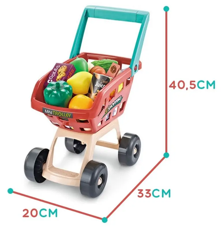 Set de joaca Woopie Supermarket 29979 (Pink/Beige)