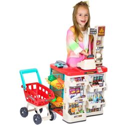 Set de joaca Woopie Supermarket 29979 (Pink/Beige) Thumb