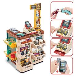 Set de joaca Woopie Supermarket 29986 (Brown/Beige) Thumb
