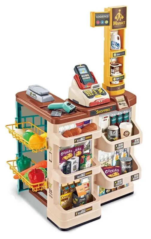 Set de joaca Woopie Supermarket 29986 (Brown/Beige)