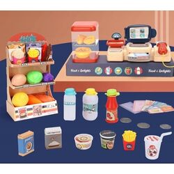 Set de joaca Woopie Supermarket (Beige/Red) Thumb