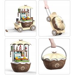 Set de joaca Woopie Surprise Fast-Food Shop (Beige/Brown) Thumb