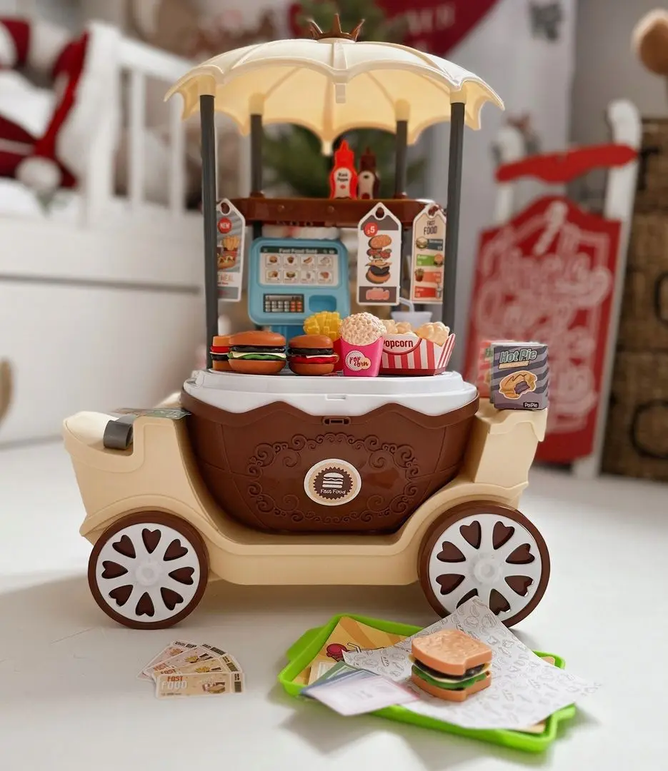 Set de joaca Woopie Surprise Fast-Food Shop (Beige/Brown)