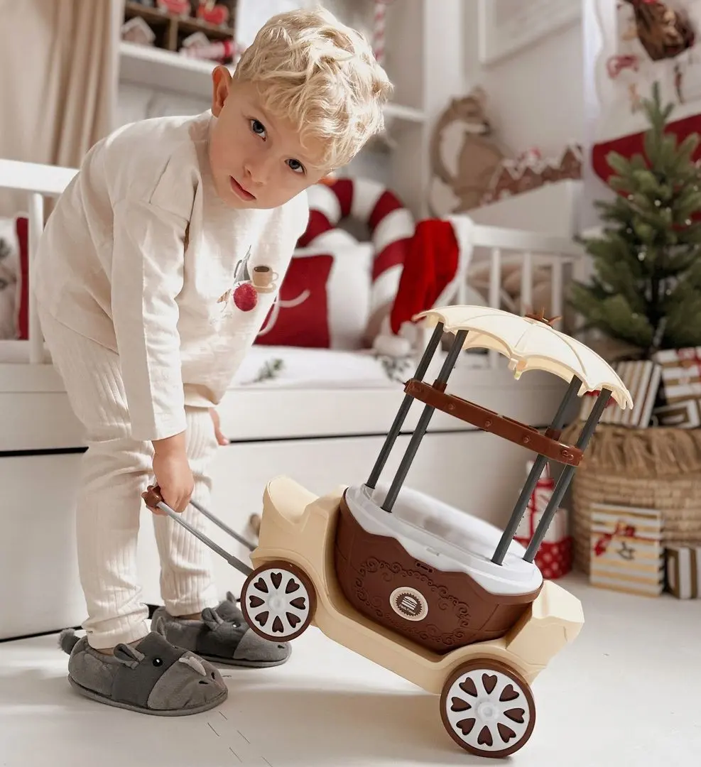 Set de joaca Woopie Surprise Fast-Food Shop (Beige/Brown)