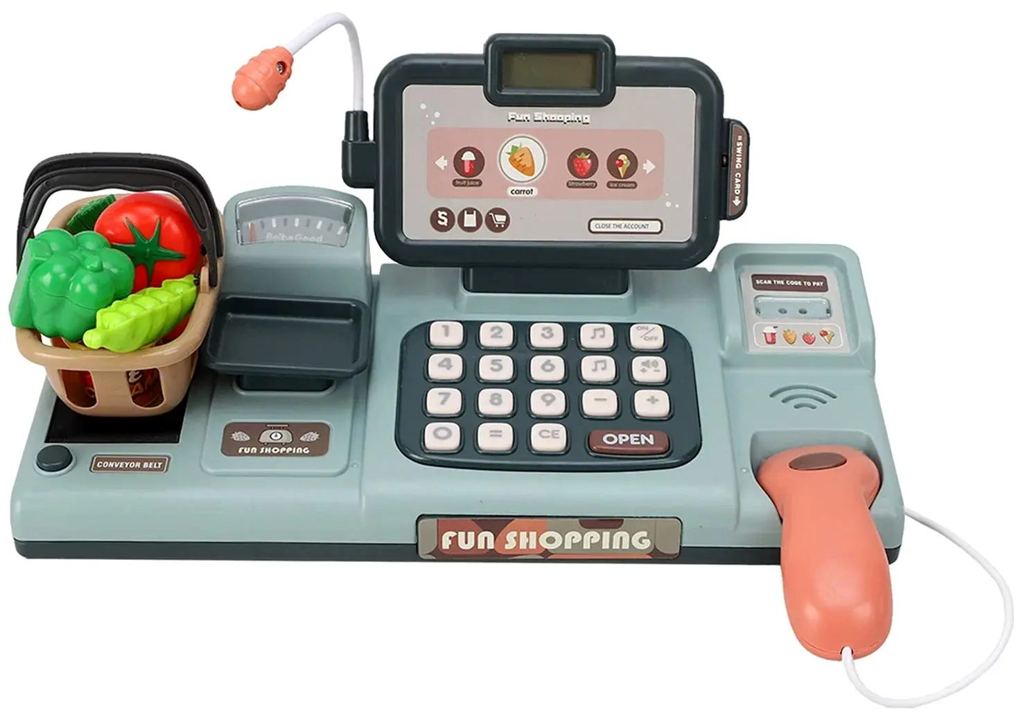 Игрушечный кассовый аппарат Woopie 28781 (Grey) - 2