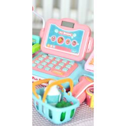 Игрушечный кассовый аппарат Woopie 29702 (Pink/Blue) Thumb