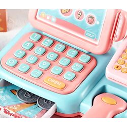 Игрушечный кассовый аппарат Woopie 29702 (Pink/Blue) Thumb