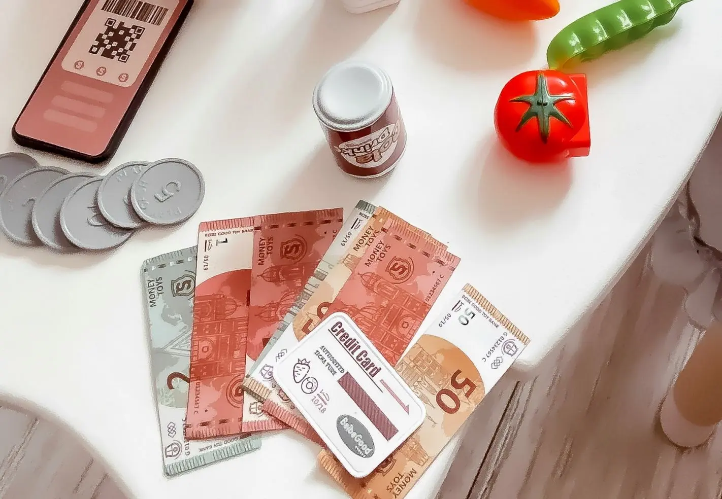 Игрушечный кассовый аппарат Woopie 29917 (Beige) - 3