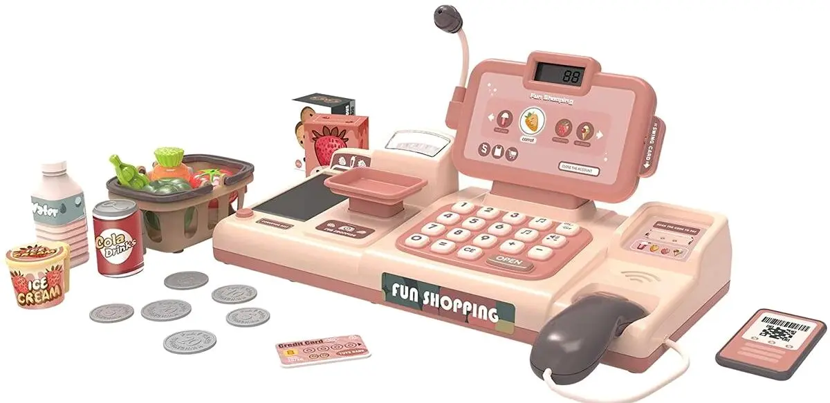 Игрушечный кассовый аппарат Woopie 29917 (Beige)