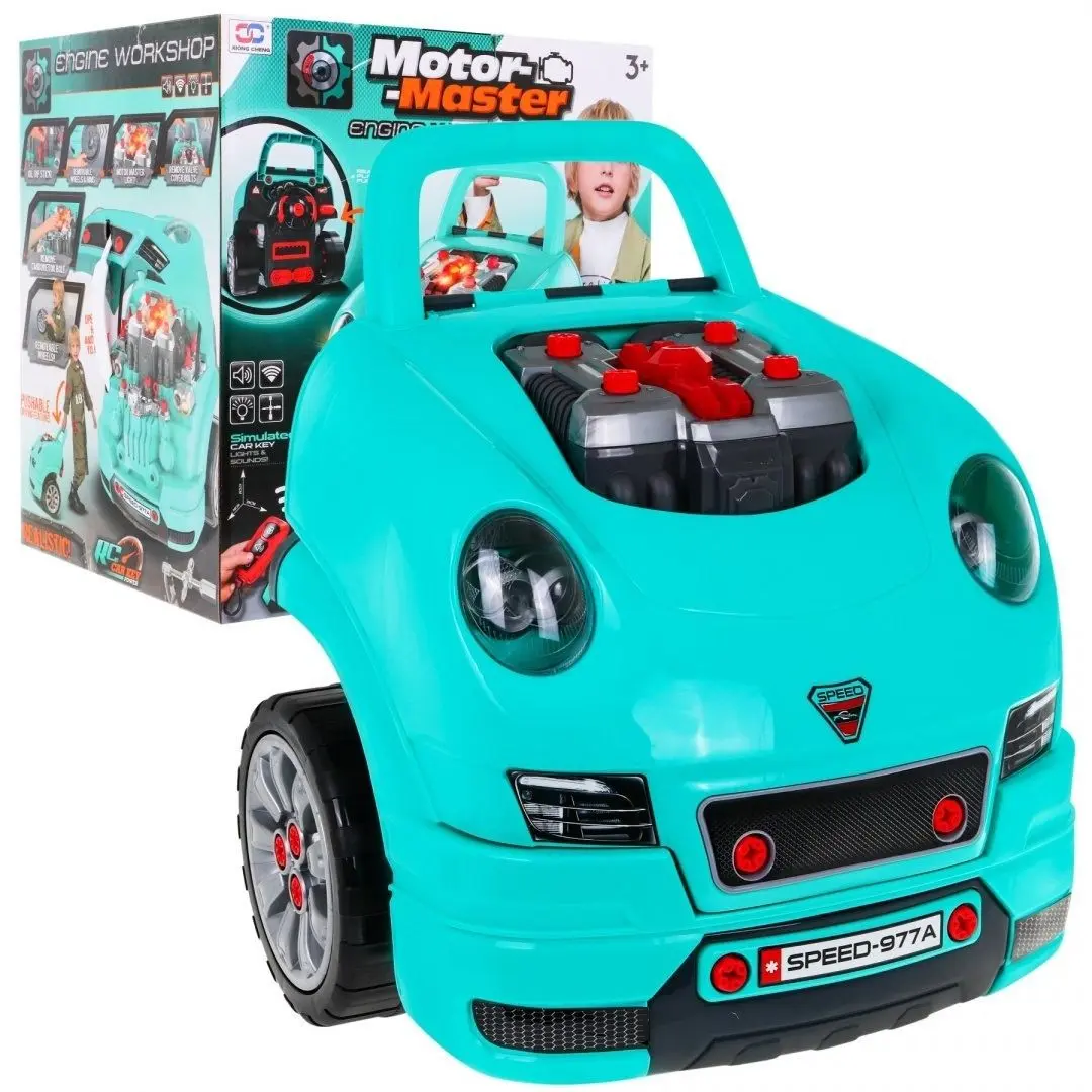 Игровой набор Xiong Cheng Motor Master 008-977A (Turquoise) - 6