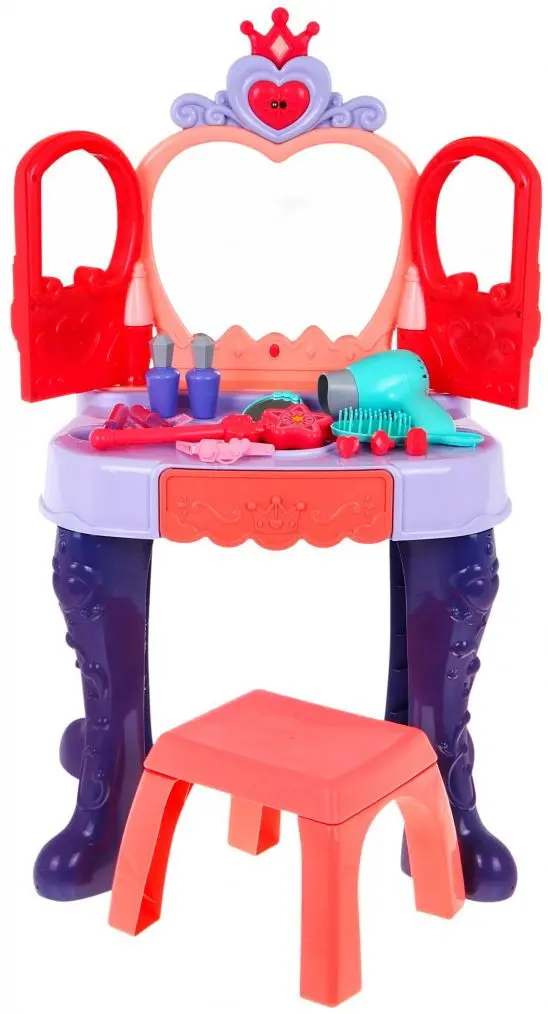 Детский туалетный столик Yanity Beautiful Girl (Red/Blue) - 2