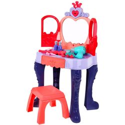 Детский туалетный столик Yanity Beautiful Girl (Red/Blue)