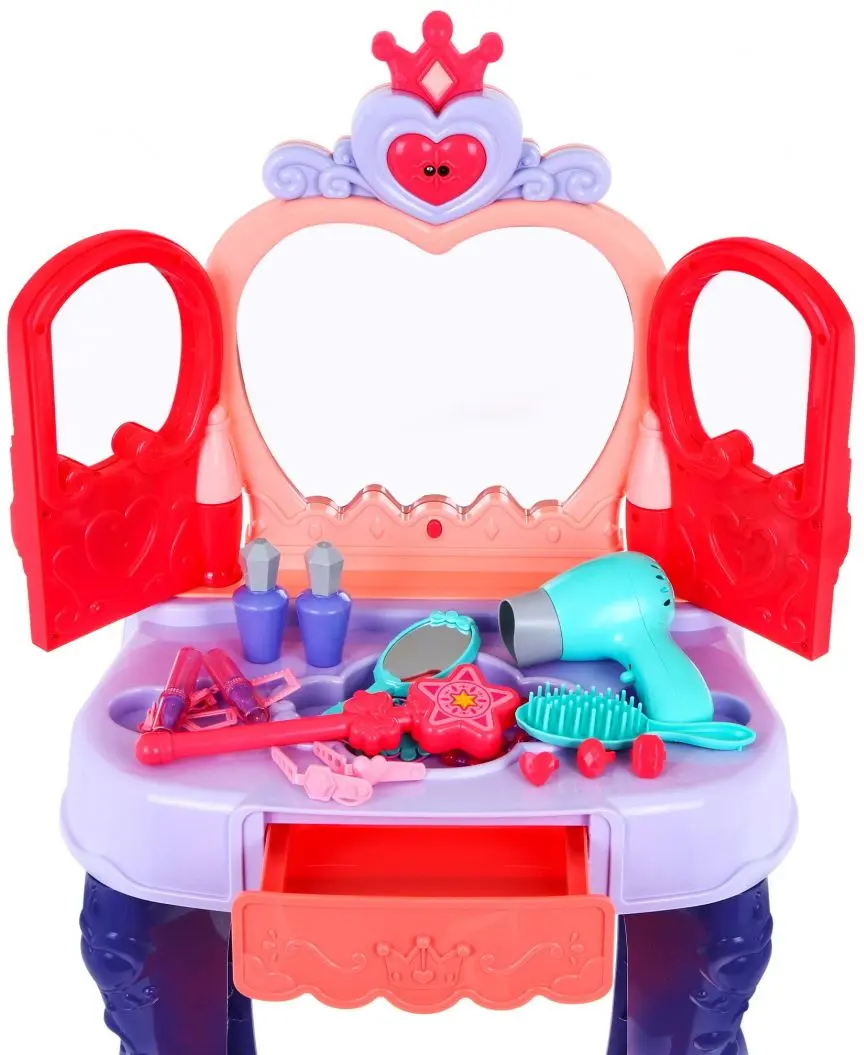 Детский туалетный столик Yanity Beautiful Girl (Red/Blue) - 4