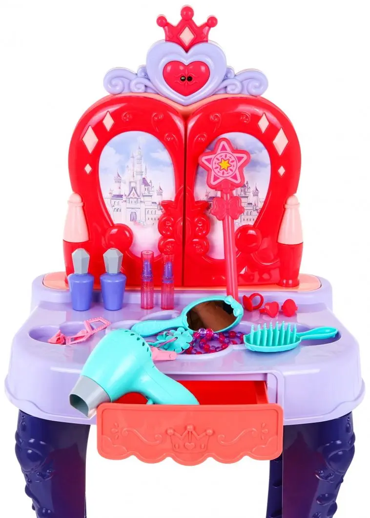 Детский туалетный столик Yanity Beautiful Girl (Red/Blue) - 5