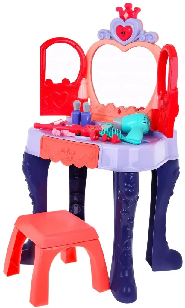 Детский туалетный столик Yanity Beautiful Girl (Red/Blue)