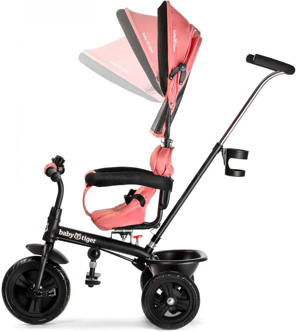 Tricicleta Baby Tiger Fly (Coral) - 3