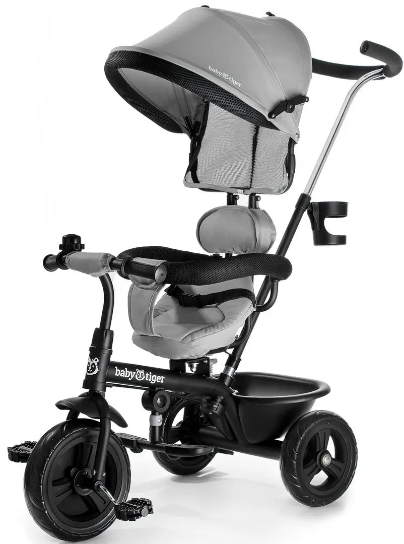 Tricicleta Baby Tiger Fly (Gray)