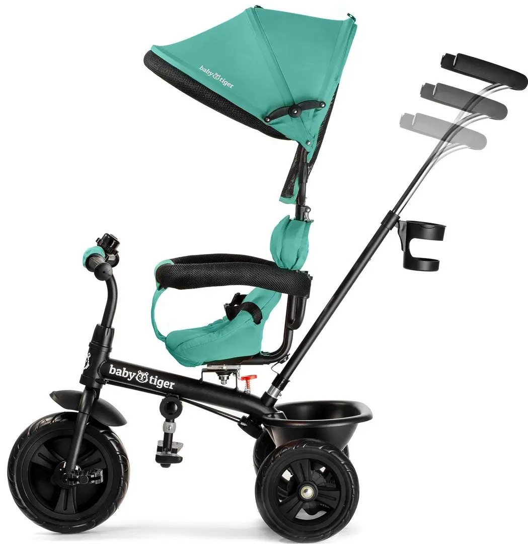 Трехколесный велосипед Baby Tiger Fly (Green) - 3