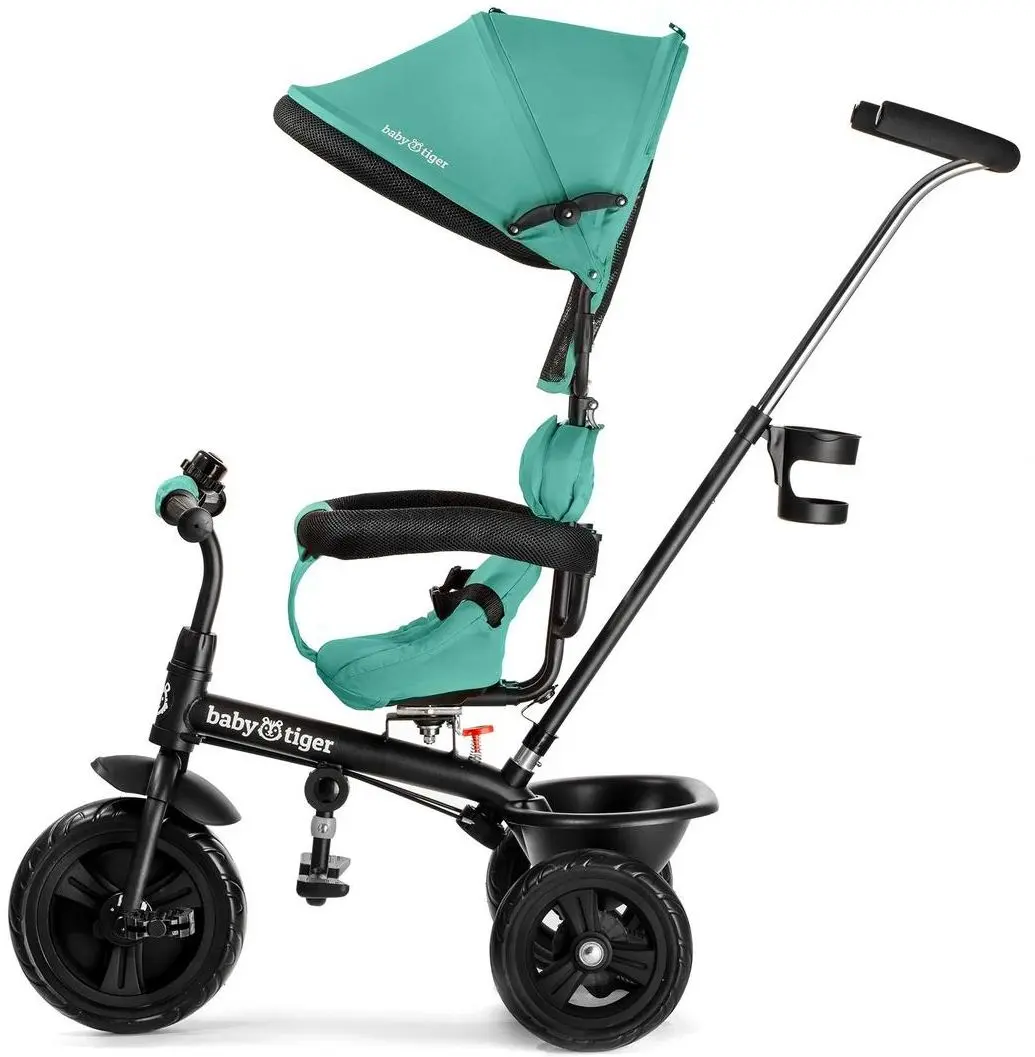 Трехколесный велосипед Baby Tiger Fly (Green) - 4
