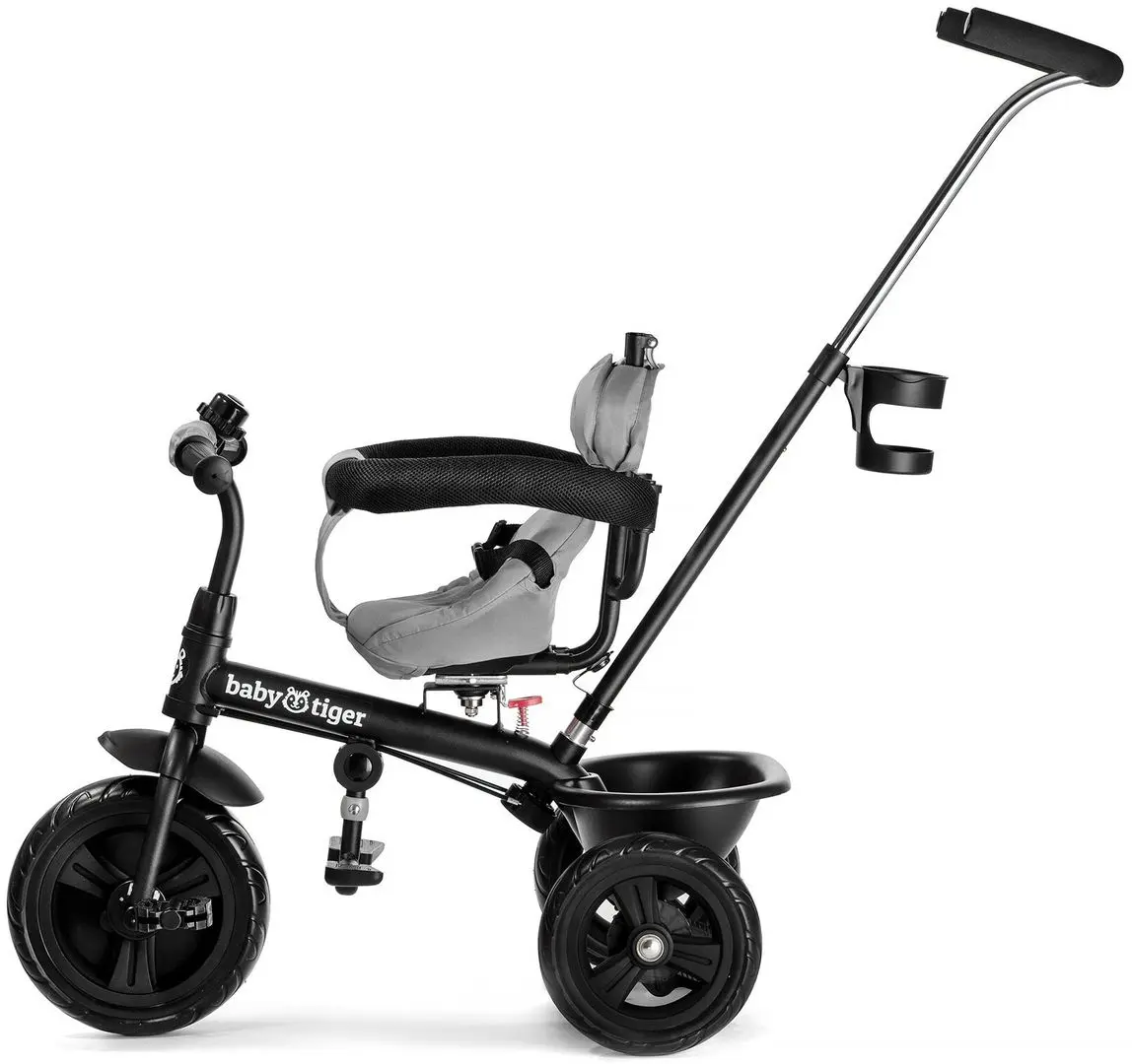 Tricicleta Baby Tiger Fly (Grey) - 6