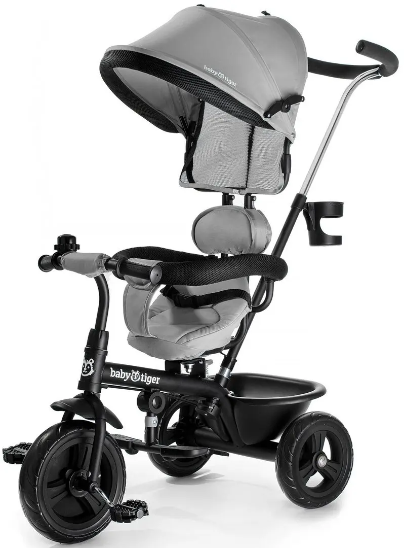 Tricicleta Baby Tiger Fly (Grey)