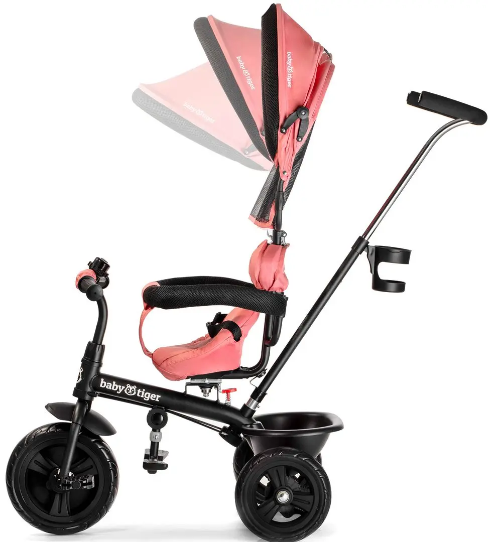 Tricicleta Baby Tiger Fly (Pink) - 6