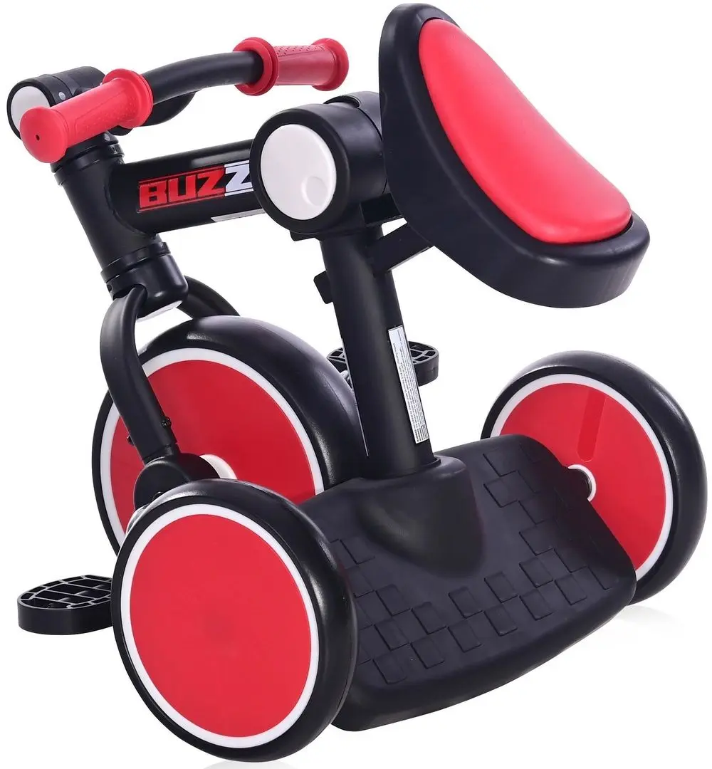 Трехколесный велосипед Bertoni (Lorelli) Buzz (Black/Red)