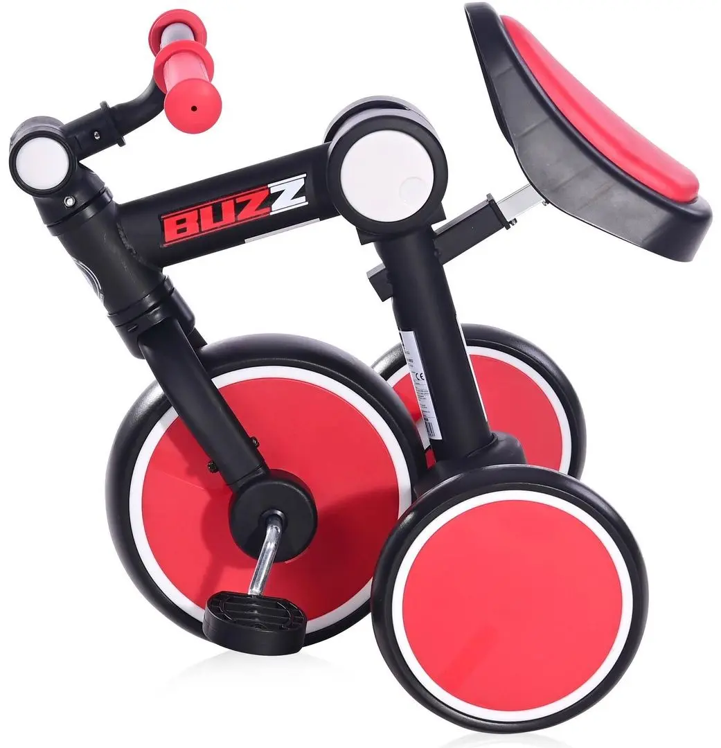 Трехколесный велосипед Bertoni (Lorelli) Buzz (Black/Red)