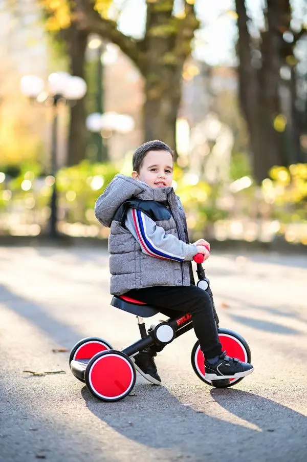 Трехколесный велосипед Bertoni (Lorelli) Buzz (Black/Red)