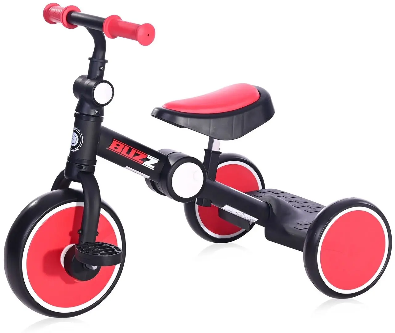 Трехколесный велосипед Bertoni (Lorelli) Buzz (Black/Red)