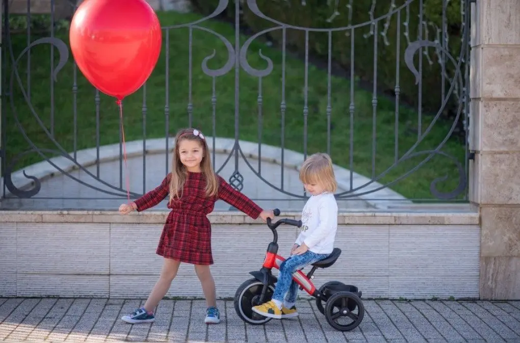 Трехколесный велосипед Bertoni (Lorelli) Dallas (Red)