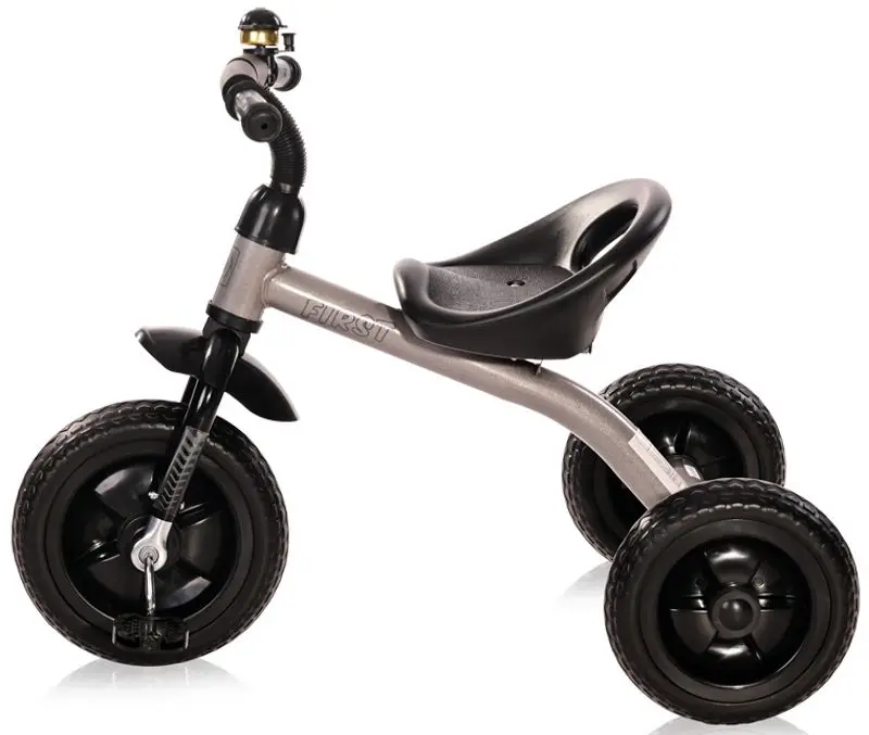 Трехколесный велосипед Bertoni (Lorelli) First (Grey/Black) - 2
