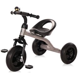Трехколесный велосипед Bertoni (Lorelli) First (Grey/Black)