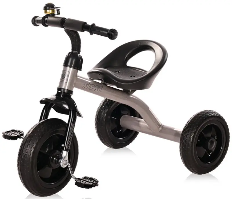 Трехколесный велосипед Bertoni (Lorelli) First (Grey/Black)